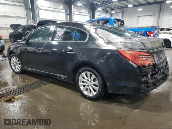 2015 Buick LaCrosse Leather with VIN 1G4GB5GR3FF159719, listed as a Copart auction lot 45697185 with 83,848 mi miles and Salvage Title. Bid and sale history available at DreamBid. Image 2.