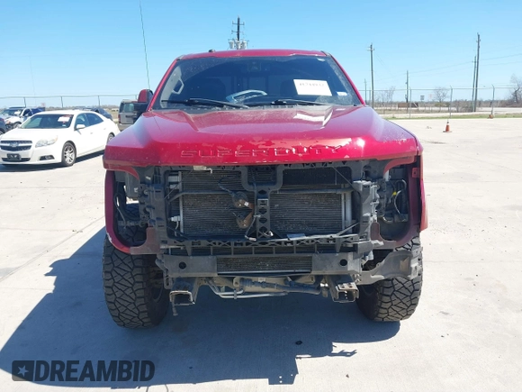 2018 Ford Super Duty F-250 SRW XL with VIN 1FT7W2BT1JEC55762, listed as a IAAI auction lot 41744932 with 243,696 mi miles. Bid and sale history available at carsss.com. Image 12.