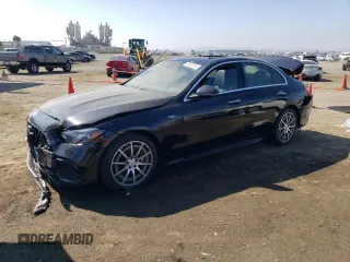 2023 Mercedes-Benz C 43 AMG with VIN W1KAF8HB0PR100831, listed as a Copart auction lot 67601874 with 10,793 mi miles and Salvage Title. Bid and sale history available at DreamBid. Image 1.