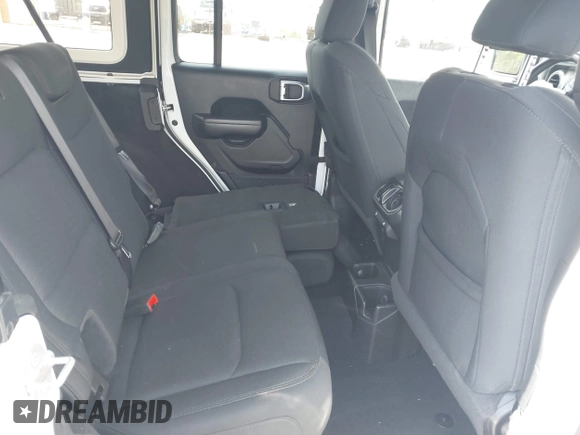 2020 Jeep Wrangler Unlimited Sport S with VIN 1C4HJXDG9LW229715, listed as a IAAI auction lot 42203008 with 63,683 mi miles and . Bid and sale history available at DreamBid. Image 8.