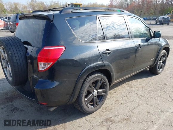 2006 Toyota RAV4 Sport with VIN JTMBK32V065001366, listed as a IAAI auction lot 42120400 with 218,415 mi miles. Bid and sale history available at carsss.com. Image 4.