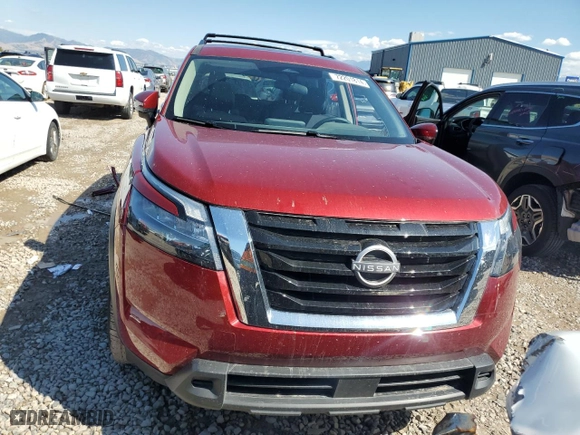 2024 Nissan Pathfinder SV with VIN 5N1DR3BD4RC221651, listed as a Copart auction lot 72201814 with 18,772 mi miles and Salvage Title. Bid and sale history available at carsss.com. Image 5.