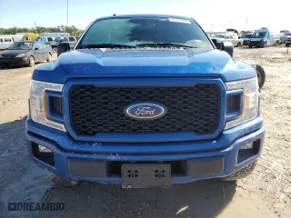 2018 Ford F-150 XL with VIN 1FTEW1EP7JKE29433, listed as a Copart auction lot 81379984 with 168,135 mi miles and Salvage Title. Bid and sale history available at carsss.com. Image 5.