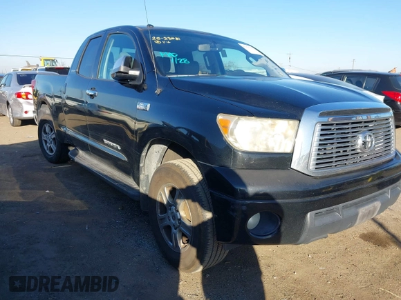 2011 Toyota Tundra 4WD Truck LTD with VIN 5TFBY5F15BX175854, listed as a IAAI auction lot 41425357 with 367,661 mi miles. Bid and sale history available at carsss.com. Image 1.