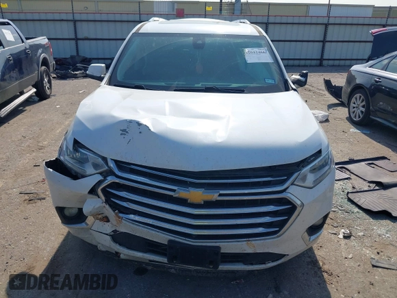 2020 Chevrolet Traverse High Country with VIN 1GNEVNKWXLJ135322, listed as a IAAI auction lot 42042466 with 105,748 mi miles and . Bid and sale history available at DreamBid. Image 12.