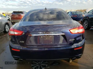 2017 Maserati Ghibli S Q4 with VIN ZAM57RTS4H1242858, listed as a Copart auction lot 73480692 with 61,341 mi miles. Bid and sale history available at carsss.com. Image 6.