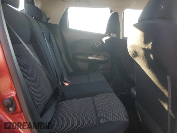 2015 Nissan Juke S with VIN JN8AF5MR6FT505058, listed as a Copart auction lot 45673585 with 96,223 mi miles and Salvage Title. Bid and sale history available at DreamBid. Image 12.