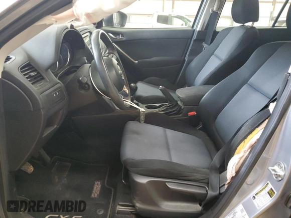 2013 Mazda CX-5 Sport with VIN JM3KE2BE6D0110272, listed as a Copart auction lot 57570725 with 124,475 mi miles and Salvage title. Bid and sale history available at DreamBid. Image 7.