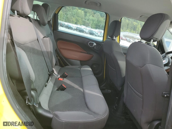 2014 FIAT 500L Trekking with VIN ZFBCFADH1EZ021866, listed as a Copart auction lot 71776554 with 98,866 mi miles and Salvage Title. Bid and sale history available at carsss.com. Image 10.