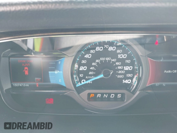 2013 Ford Taurus Limited with VIN 1FAHP2F8XDG117448, listed as a IAAI auction lot 39585596 with 150,747 mi miles and . Bid and sale history available at DreamBid. Image 7.
