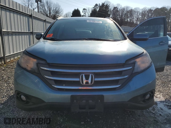 2014 Honda CR-V EX-L with VIN 2HKRM4H72EH647157, listed as a Copart auction lot 44168745 with 136,981 mi miles and Salvage Title. Bid and sale history available at carsss.com. Image 5.