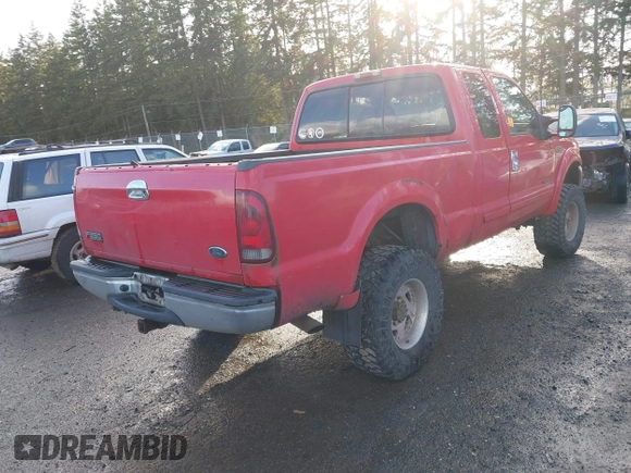 2001 Ford Super Duty F-250 XL with VIN 3FTNX21F91MA10993, listed as a IAAI auction lot 41701481 with 267,816 mi miles. Bid and sale history available at carsss.com. Image 4.