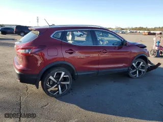 2021 Nissan Rogue Sport SL with VIN JN1BJ1CWXMW421421, listed as a Copart auction lot 44931355 with 40,386 mi miles and Salvage Title. Bid and sale history available at carsss.com. Image 3.