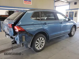 2019 Volkswagen Tiguan S with VIN 3VV0B7AX2KM197883, listed as a Copart auction lot 64978515 with 54,961 mi miles and Salvage title. Bid and sale history available at DreamBid. Image 3.