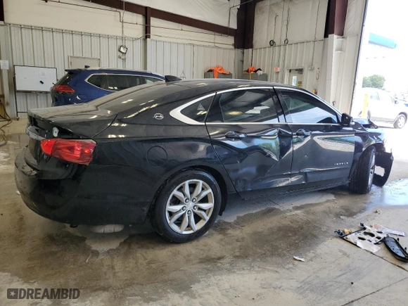 2017 Chevrolet Impala LT with VIN 2G1105S3XH9102280, listed as a Copart auction lot 61421874 with 158,340 mi miles and Non Repairable. Bid and sale history available at carsss.com. Image 3.