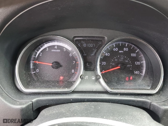 2016 Nissan Versa SV with VIN 3N1CN7APXGL856750, listed as a Copart auction lot 51651565 with 101,007 mi miles and Salvage Title. Bid and sale history available at carsss.com. Image 9.