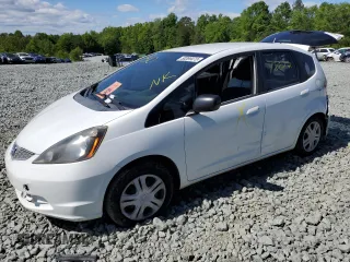 2010 Honda Fit with VIN JHMGE8H27AS004734, listed as a Copart auction lot 50399473 with 78,827 mi miles and Salvage Title. Bid and sale history available at carsss.com. Image 1.