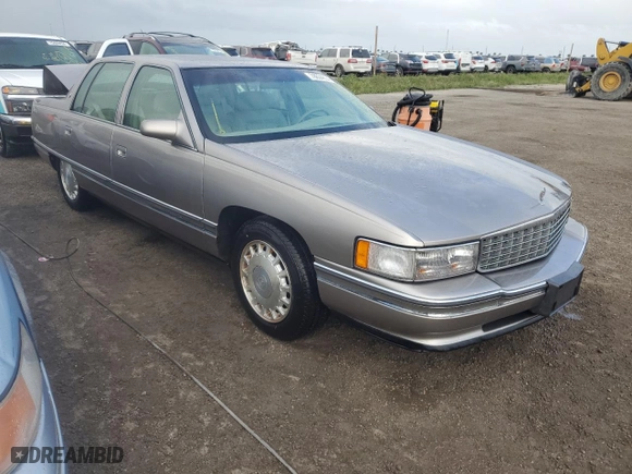1996 Cadillac DeVille with VIN 1G6KD52Y2TU307389, listed as a Copart auction lot 78634834 with 0 mi miles and Non Repairable. Bid and sale history available at carsss.com. Image 4.
