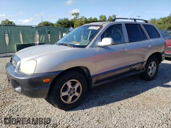 2004 Hyundai Santa Fe GLS with VIN KM8SC13E04U789919, listed as a Copart auction lot 69100794 with 118,887 mi miles and Non Repairable. Bid and sale history available at carsss.com. Image 1.
