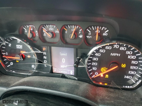 2017 Chevrolet Silverado 1500 Custom with VIN 1GCVKPEC9HZ397713, listed as a Copart auction lot 47629715 with 61,403 mi miles and Salvage Title. Bid and sale history available at carsss.com. Image 9.