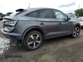 2022 Audi Q5 Sportback S line Premium Plus with VIN WA15AAFY2N2003008, listed as a Copart auction lot 64431705 with 98,944 mi miles and Clean title. Bid and sale history available at DreamBid. Image 3.