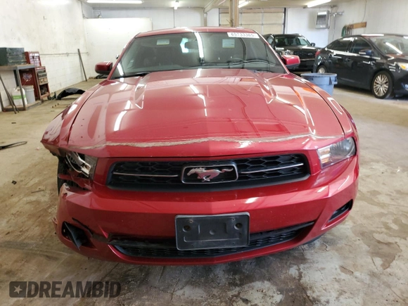 2011 Ford Mustang V6 with VIN 1ZVBP8AM0B5147717, listed as a Copart auction lot 65733365 with 233,357 mi miles and Salvage title. Bid and sale history available at DreamBid. Image 5.