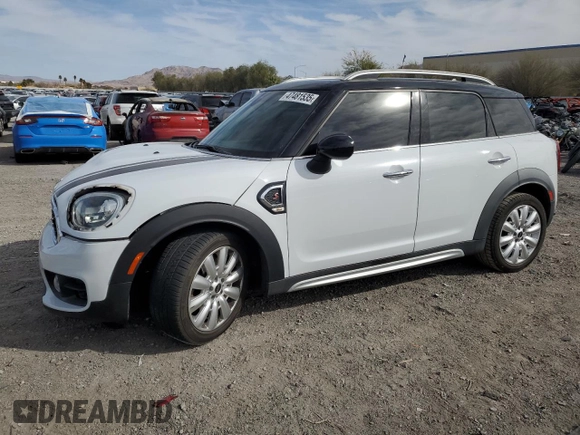 2018 MINI Countryman Cooper S with VIN WMZYT3C35J3E00818, listed as a Copart auction lot 47481535 with 81,372 mi miles and Salvage Title. Bid and sale history available at carsss.com. Image 1.
