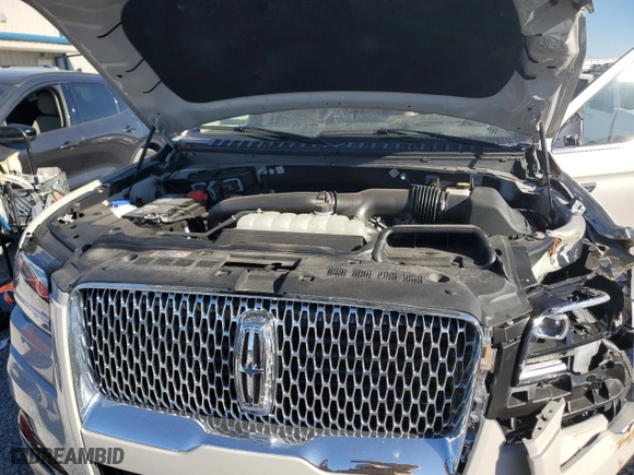 2024 Lincoln Navigator Reserve with VIN 5LMJJ2LGXREL14043, listed as a Copart auction lot 83707174 with 11,943 mi miles and Salvage Title. Bid and sale history available at carsss.com. Image 12.