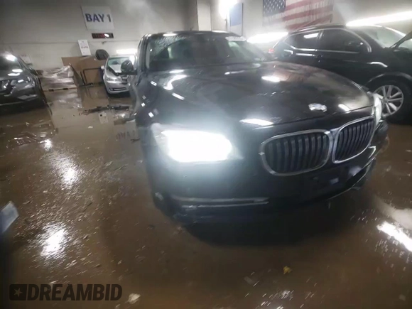 2015 BMW 7 Series 740Li xDrive with VIN WBAYF4C50FGS99499, listed as a Copart auction lot 87686735 with 108,568 mi miles and Salvage Title. Bid and sale history available at carsss.com. Image 13.