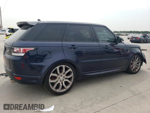 2016 Land Rover Range Rover Sport Autobiography with VIN SALWV2EF4GA551906, listed as a Copart auction lot 66838054 with 59,092 mi miles and Salvage title. Bid and sale history available at DreamBid. Image 3.