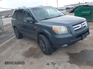 2006 Honda Pilot EX with VIN 5FNYF18426B014815, listed as a IAAI auction lot 42109149 with 284,163 mi miles and . Bid and sale history available at DreamBid. Image 1.