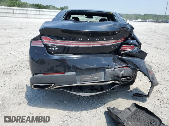 2017 Lincoln MKZ Reserve with VIN 3LN6L5E90HR622398, listed as a Copart auction lot 61907915 with Not provided miles and Salvage title. Bid and sale history available at DreamBid. Image 6.