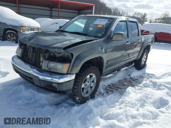 2010 GMC Canyon SLE1 with VIN 1GTJTCDE6A8127051, listed as a IAAI auction lot 41366245 with 147,516 mi miles. Bid and sale history available at carsss.com. Image 2.