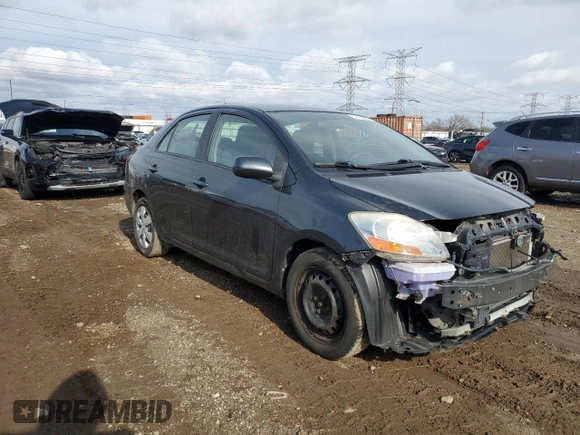 2008 Toyota Yaris with VIN JTDBT923981294063, listed as a Copart auction lot 51426805 with 86,868 mi miles and Salvage Title. Bid and sale history available at carsss.com. Image 4.