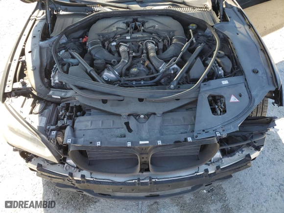 2015 BMW 7 Series 750Li xDrive with VIN WBAYF8C53FG245542, listed as a Copart auction lot 75220804 with 94,951 mi miles and Clean Title. Bid and sale history available at carsss.com. Image 11.