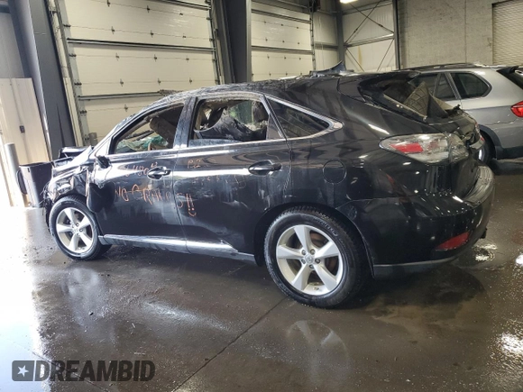 2012 Lexus RX 350 with VIN 2T2BK1BA5CC127329, listed as a Copart auction lot 63064804 with 0 mi miles and Non Repairable. Bid and sale history available at carsss.com. Image 2.