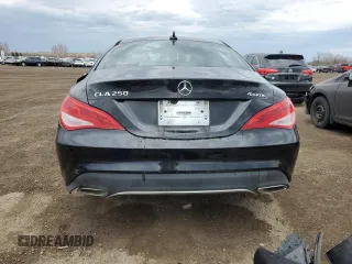 2017 Mercedes-Benz CLA 250 with VIN WDDSJ4GB9HN441005, listed as a Copart auction lot 54726455 with 90,306 mi miles and Salvage Title. Bid and sale history available at DreamBid. Image 6.
