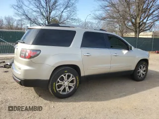 2013 GMC Acadia SLT with VIN 1GKKVRKD8DJ172022, listed as a Copart auction lot 48225325 with 113,820 mi miles and Salvage Title. Bid and sale history available at carsss.com. Image 3.
