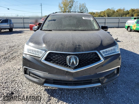 2018 Acura MDX Advance with VIN 5J8YD3H9XJL001637, listed as a Copart auction lot 76556854 with 76,886 mi miles and Salvage Title. Bid and sale history available at DreamBid. Image 5.