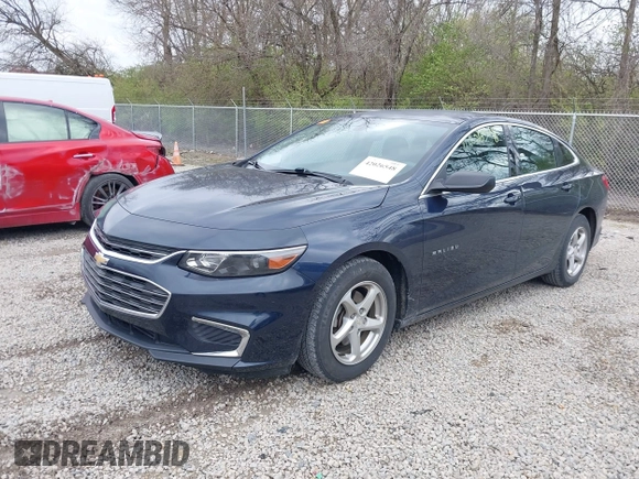 2016 Chevrolet Malibu LS with VIN 1G1ZB5STXGF344957, listed as a IAAI auction lot 42026548 with 101,503 mi miles and . Bid and sale history available at DreamBid. Image 2.