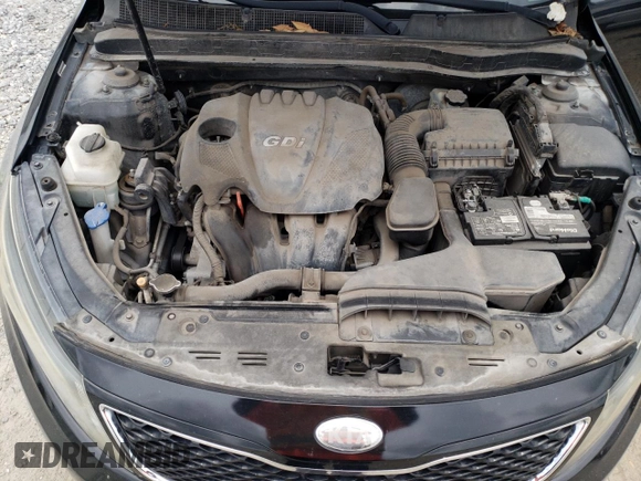 2014 Kia Optima LX z VIN 5XXGM4A73EG322174, wystawiony jako Copart lot #56183635 z przebiegiem 97 173 mil mil oraz Szkoda całkowita • Salvage title. Historia ofert i sprzedaży dostępna na DreamBid. Obrazek 11.