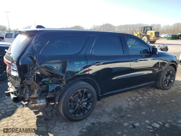 2022 Dodge Durango R/T with VIN 1C4SDJCT2NC191208, listed as a Copart auction lot 82324064 with NaN miles and Salvage Title. Bid and sale history available at carsss.com. Image 3.