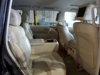 2012 Infiniti QX56 7-passenger with VIN JN8AZ2NF0C9515880, listed as a Copart auction lot 79430204 with 190,635 mi miles and Clean Title. Bid and sale history available at carsss.com. Image 13.