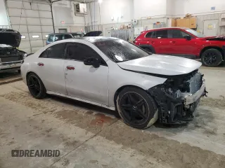 2020 Mercedes-Benz CLA 45 AMG with VIN W1K5J5DB5LN084647, listed as a Copart auction lot 85889624 with 59,684 mi miles and Salvage Title. Bid and sale history available at DreamBid. Image 4.