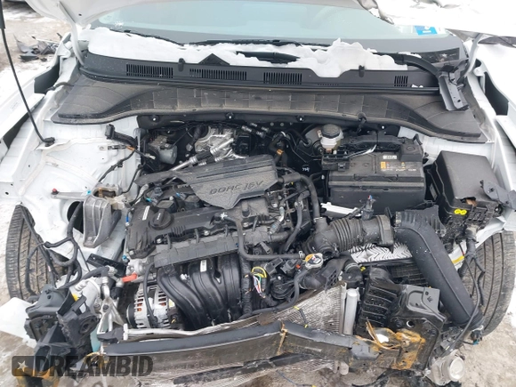 2022 Hyundai Kona SEL with VIN KM8K3CAB3NU786387, listed as a IAAI auction lot 41412502 with 14,348 mi miles. Bid and sale history available at carsss.com. Image 10.