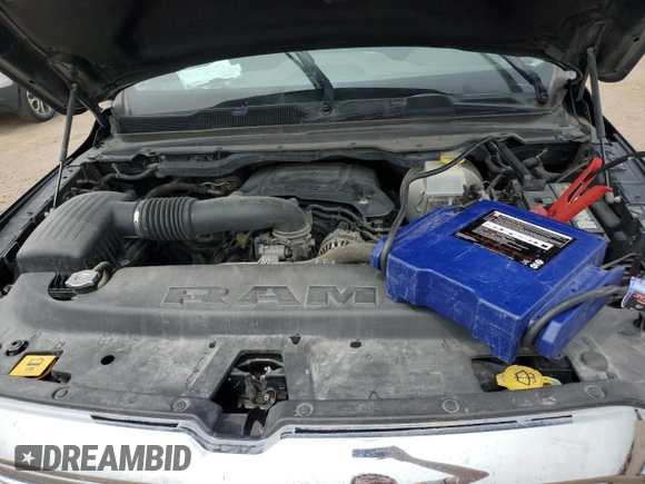 2019 Ram 1500 Laramie with VIN 1C6SRFJTXKN714855, listed as a Copart auction lot 58765625 with Not provided miles and Salvage title. Bid and sale history available at DreamBid. Image 11.