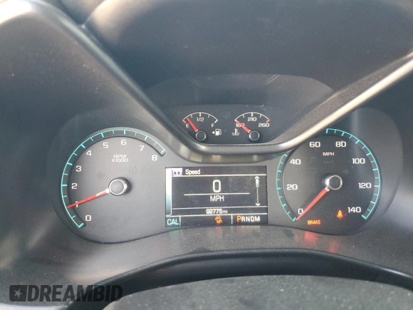 2016 Chevrolet Colorado 4WD LT with VIN 1GCGTCE36G1139046, listed as a Copart auction lot 53688765 with 92,775 mi miles and Salvage title. Bid and sale history available at DreamBid. Image 9.
