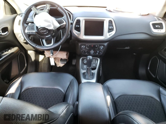 2018 Jeep Compass Altitude with VIN 3C4NJDBB6JT481241, listed as a Copart auction lot 74816654 with Not Provided miles and Salvage Title. Bid and sale history available at carsss.com. Image 8.