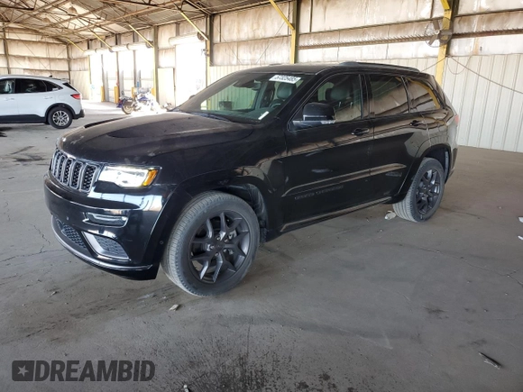 2020 Jeep Grand Cherokee Limited X with VIN 1C4RJFBT1LC375882, listed as a Copart auction lot 57325485 with 9,283 mi miles and Clean title. Bid and sale history available at DreamBid. Image 1.