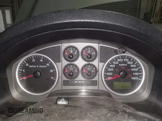2005 Ford F-150 XLT with VIN 1FTPX14555FA52671, listed as a IAAI auction lot 41733466 with 214,826 mi miles. Bid and sale history available at carsss.com. Image 7.